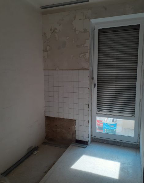 Chantier salle d'eau avant rénovation